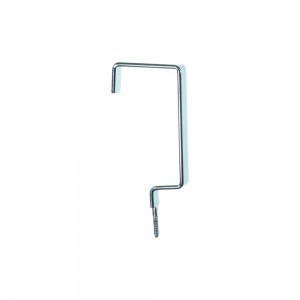 3X12MM SQUARE FLAT HOOK  - ACCESSORIES FOR HANGERS  $i