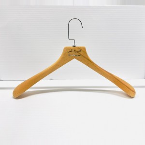 NA 4450K                 44CM 44,5 - WOODEN HANGERS JACKET HANGERS  $i