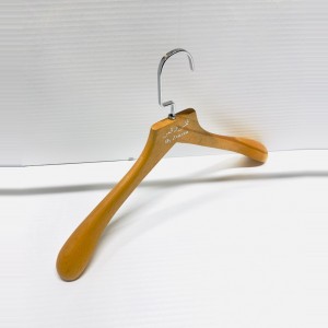 NA 4450K                 44CM 44,5 - WOODEN HANGERS JACKET HANGERS  $i