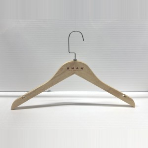 NA İTL4413db          44CM  - WOODEN HANGERS SHIRT-BLOUSE HANGERS  $i