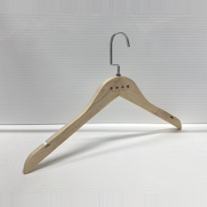 NA İTL4413db          44CM  - WOODEN HANGERS SHIRT-BLOUSE HANGERS  $i