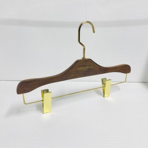 NA P650M                NUT 38 - WOODEN HANGERS TROUSERS-SKIRT HANGERS  $i