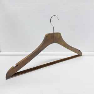 NA05 4413B            44CM 44,1.3 - WOODEN HANGERS SHIRT-BLOUSE HANGERS  $i