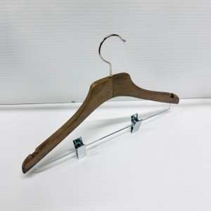 NA05 4413M            44CM 44,1.3 - WOODEN HANGERS SHIRT-BLOUSE HANGERS  $i