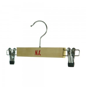 P 425 37-41,1.5 - WOODEN HANGERS TROUSERS-SKIRT HANGERS  $i