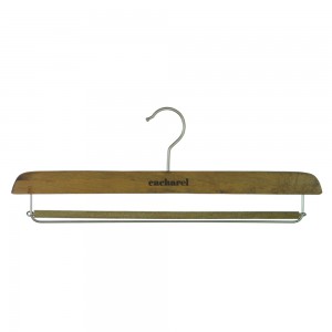 P 460BT  41,1.5 - WOODEN HANGERS TROUSERS-SKIRT HANGERS  $i