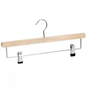 WOODEN HANGERS TROUSERS-SKIRT HANGERS P 490 41,1.5